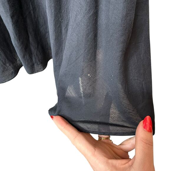 Philip Dicaprio Silk Blend Ruched Halter Drop Waist Black Midi Dress size 8 - Picture 6 of 6